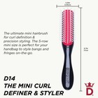 Denman D14 Hair Brush For Naturally Curly Hair Detangling And Styling 1 Count