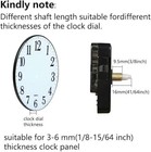 Clock Mechanism Replacement quartz Battery Operated Movement Silent Diy Wall