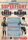 Rocky Balboa Vs Apollo Creed Bicentennial Superfight Poster print Stallone
