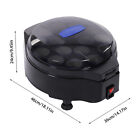 16balls Round Automatic Billiard Ball Polisher Electric Pool Ball Cleaner Black