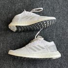 Adidas Pureboost Go Running Shoes Womens 8 5 White Silver Knit Sneakers B75864