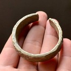 Very Rare Ancient Roman Era Bronze Bracelet Authentic Antique Old Jewelry
