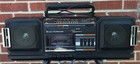 Sharp Gf-330 Boombox Hifi Stereo Vintage Retro Audio Cassette Deck Am fm Radio