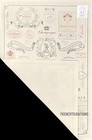 French Cotton Kitchen Dish tea Towel - French Wine Labels - Made France