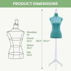 Female Mannequin Body Torso Dress Clothing Form Display W tripod Stand Green