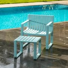 Werph Patio Furniture Set  2 Pieces Outdoor Furniture Patio Table And Chairs Set