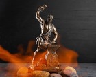 Hephaestus Greek God Fire Forge Blacksmith Bronze Mythology Statue
