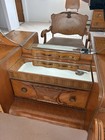Antique Art Deco Waterfall Full Queen Bedroom Set Suite C 1930s