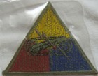 Pus114 - Ww2 Us Army Armored Forces Headquarters Patch Greenback