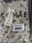 Quincy Mae-footed Sleeper- Copper Flowers-3-6m New