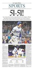 Shohei Ohtani 51-51  Sports Section 9 20 24 - Includes Complete Newspaper