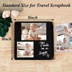 Scrapbook 80 Pages  Scrapbooking Supplies 8 X 8 In  Scrapbook Album Suitable For