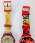 5x Various Burger King Jurassic Park Watches Techno Time Pop Open Need Batteries