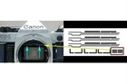 Canon Ae-1 Ae1 Light Seal 3pcs Kit Set Replace Sponge Film Adhesive From Japan