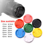 7 In 1 Colorful Lens Cap Set For 52mm With Lens Cleaning Kit For Dslr Camera