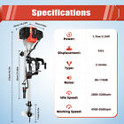 2 3 Hp 2 Stroke Gas-powered Outboard Trolling Motor 52cc  Boat Engine Long Shaft