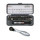 Wiha Gobox Standard Bit Set With Mini Ratchet 32pc