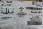 New Mueller P-15403 333n Water Service Straight Union Fitting 1  X 3 4  Cts Pj