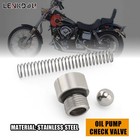 Oil Pump Check Valve Kit For Harley Big Twin Shovelhead Evolution Fl Fx Fxd Fxr