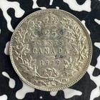 1929 Canada 25 Cents Lot t8117 Silver  Nice 