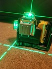 Dewalt Dw089lg 12v Green Line 3 X 360 Laser Level Laser   Charger   Battery