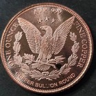1 Oz  Copper Round - Walking Liberty -  999 Fine Copper Bullion Coin New