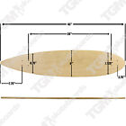 Moose Longboard Deck 9  X 43  Pintail