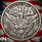 1907 O Barber Quarter A5157