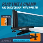 Joola Premium Inside Table Tennis Net And Post Set - Portable And Easy Setup    