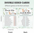 Baby Shower Games  4 Funny Games For 25 Guests  Guess Who Mommy Or Daddy  Word S