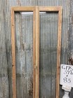 Antique French Double Doors  37 5x83  1 Pane Glass  European Reclaimed G175