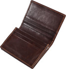Rfid Mens Slim Front Pocket Wallet Genuine Leather Bifold Id credit Card Holder