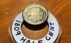 Scarce 1809 Half Cent Classic Head  Brown    20   Die Rotation  Normal Date