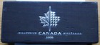 2000 Canada Millennium 25 Cent Proof Silver 12-coins Set  2nd Series Rcm W  Box