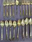 Vintage Eternally Yours 1847 Rogers Silver Plate Flatware Set 43 Pieces No Box