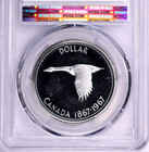 1967 Canada Silver Dollar Pcgs Pl66 Dcam