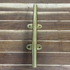 Large Nautical Brass Boat Cleat