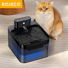 Wireless Automatic Cat Water Fountain 2600mah Pet Water Dispenser For Dog Cat In