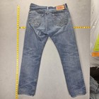 Vintage Levis 501 Jeans Mens Blue Straight Medium Wash Fits 34x33