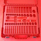 New Milwaukee 3 8  Drive 56 Piece Socket Set Sae metric 48-22-9008 Case Only