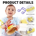 Band Wrist Bells 60 Pcs wrist Jingle Bells  Multiple Colors 