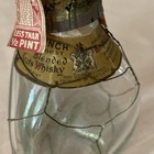 Vtg Haig   Haig Pinch Scotch Whisky Bottle Original Labels Cap   Wire Empty