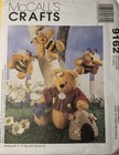 Mccalls 9162 Bee My Hunny Bear Plush Toy Stuffed Animal Sewing Pattern Uncut