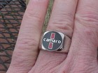 1960s Chevrolet Camaro Logo Silver Chrome Ring  11 Nos Hi- Quality Class Chevy