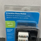 Legrand On-q 1x6 Location Basic Telecom Phone Module  1267062-01-v1  New