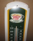 Golden Cola - Sun Drop Pretty Girl In A Coffee Cup Big Thermometer Sign Few Made