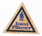 1920s Russia Estonia Beer Bottle Label Johvi Pilsener   Parnu Ladu Warehouse