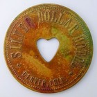 Good For One Screw Silver Dollar Hotel Denver Co R Jacobs Trade Token I158