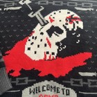 Friday The 13th Camp Crystal Lake Ugly Christmas Sweater Small Mondo Tees