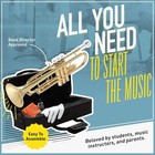 Mendini By Cecilio Bb Trumpet W case  Cloth  Oil   Gloves - Gold